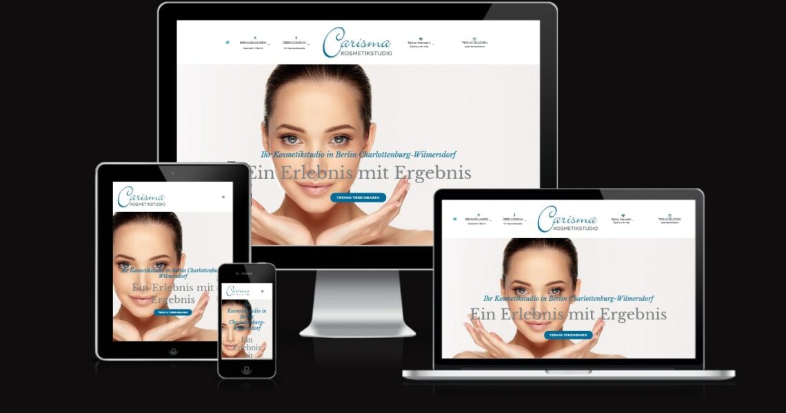 webdesign- Kosmetikstudio Berlin Charlottenburg