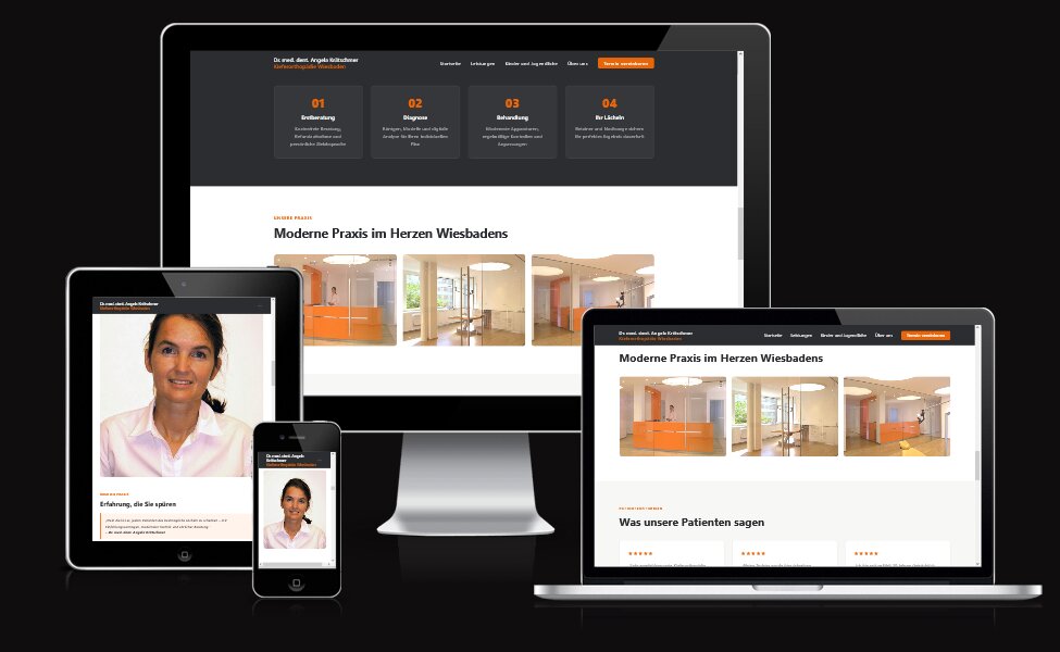 Kieferorthopädie Wiesbaden - Webdesign